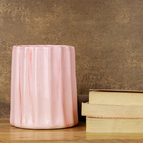 Pink Frontier Ceramic Planter - The Earth Store - Planter
